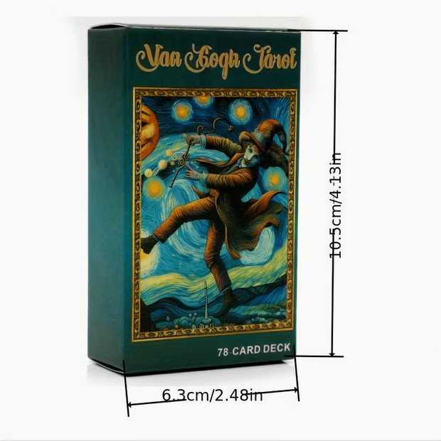 Van Gogh Style Tarot Card Deck Witch Supplies - Gothic & Alternative Gift - Haunted