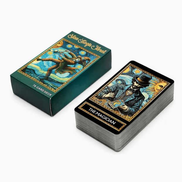 Van Gogh Style Tarot Card Deck Witch Supplies - Gothic & Alternative Gift - Haunted