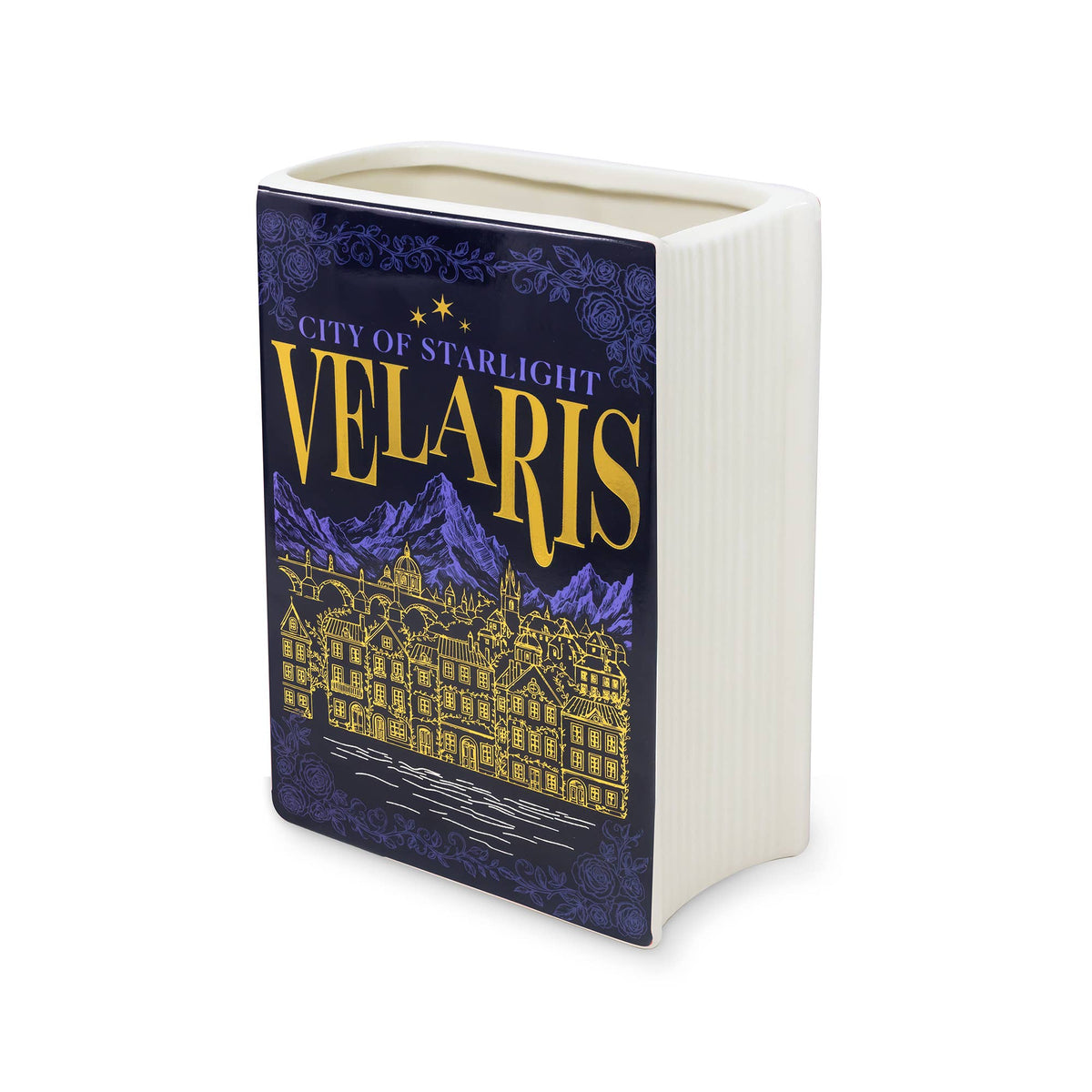 Velaris- Night Court Large Book Shaped Vase Books - Gothic & Alternative Gift - Haunted