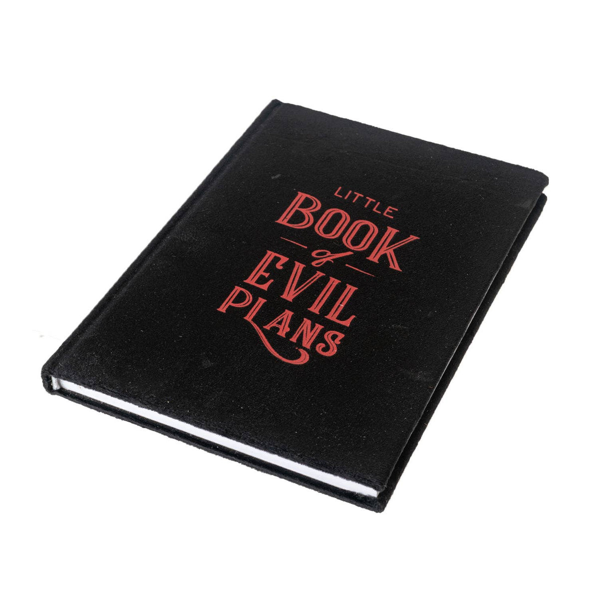 Velvet Little Book of Evil Plans Journal Books - Gothic & Alternative Gift - Haunted
