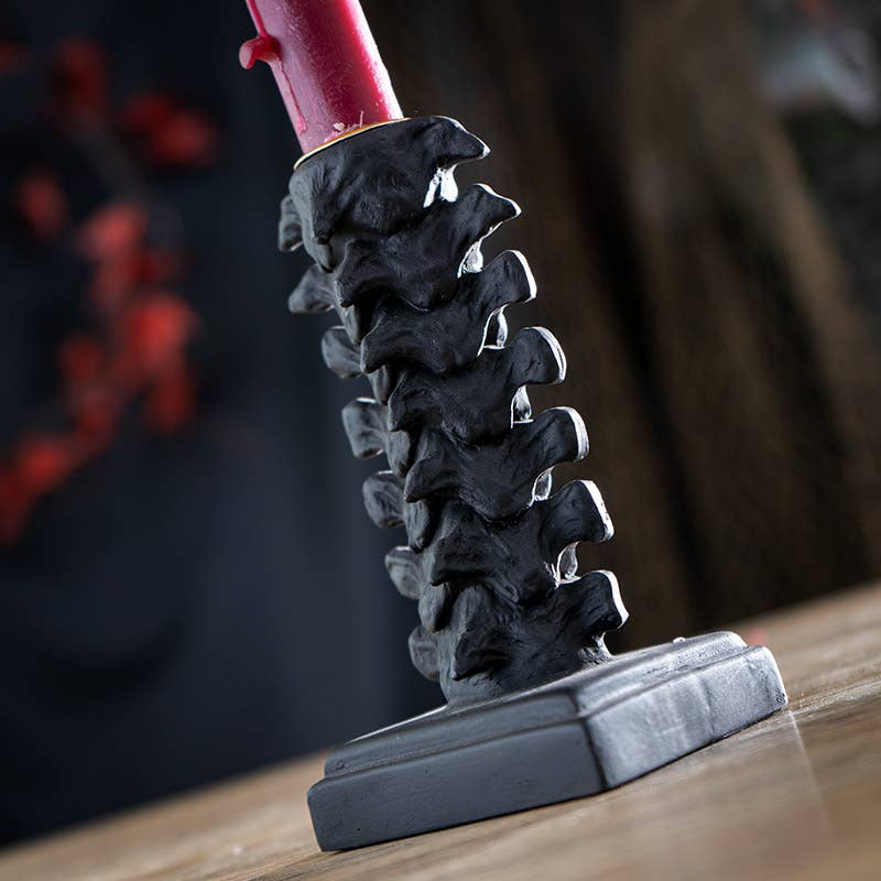 Vertebrae Candleholder Candle holders - Gothic & Alternative Gift - Haunted