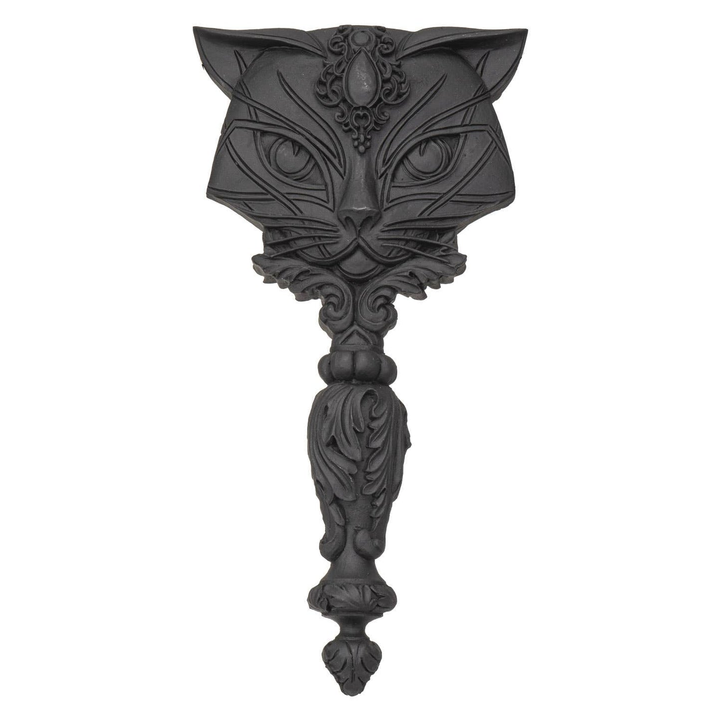 Victorian Gothic Sacred Black Cat Hand Mirror Beauty - Gothic & Alternative Gift - Haunted