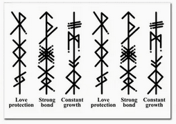 Viking Norse Temporary Tattoos Costumes - Gothic & Alternative Gift - Haunted