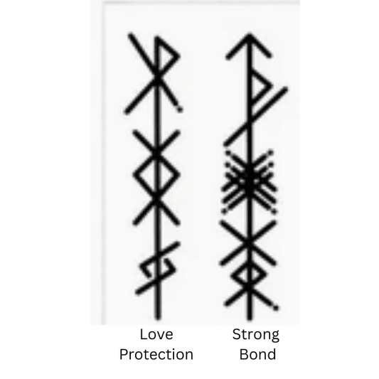 Viking Norse Temporary Tattoos Costumes - Gothic & Alternative Gift - Haunted