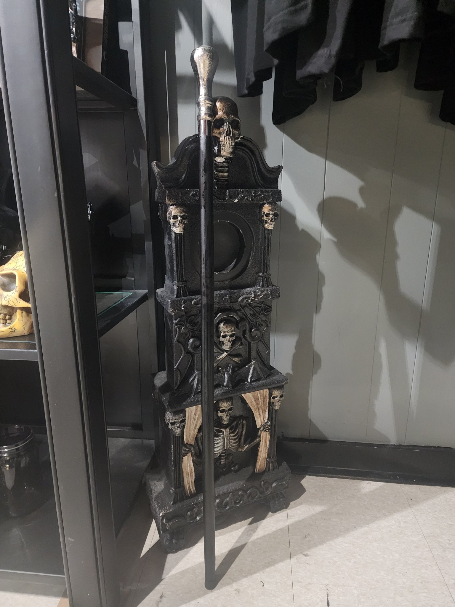 Vintage Goth Walking Stick Accessories - Gothic & Alternative Gift - Haunted