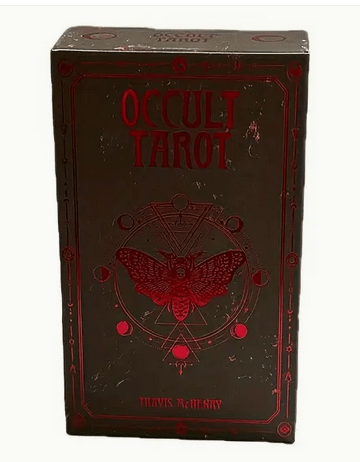 Vintage Occult Tarot Card Deck Witch Supplies - Gothic & Alternative Gift - Haunted
