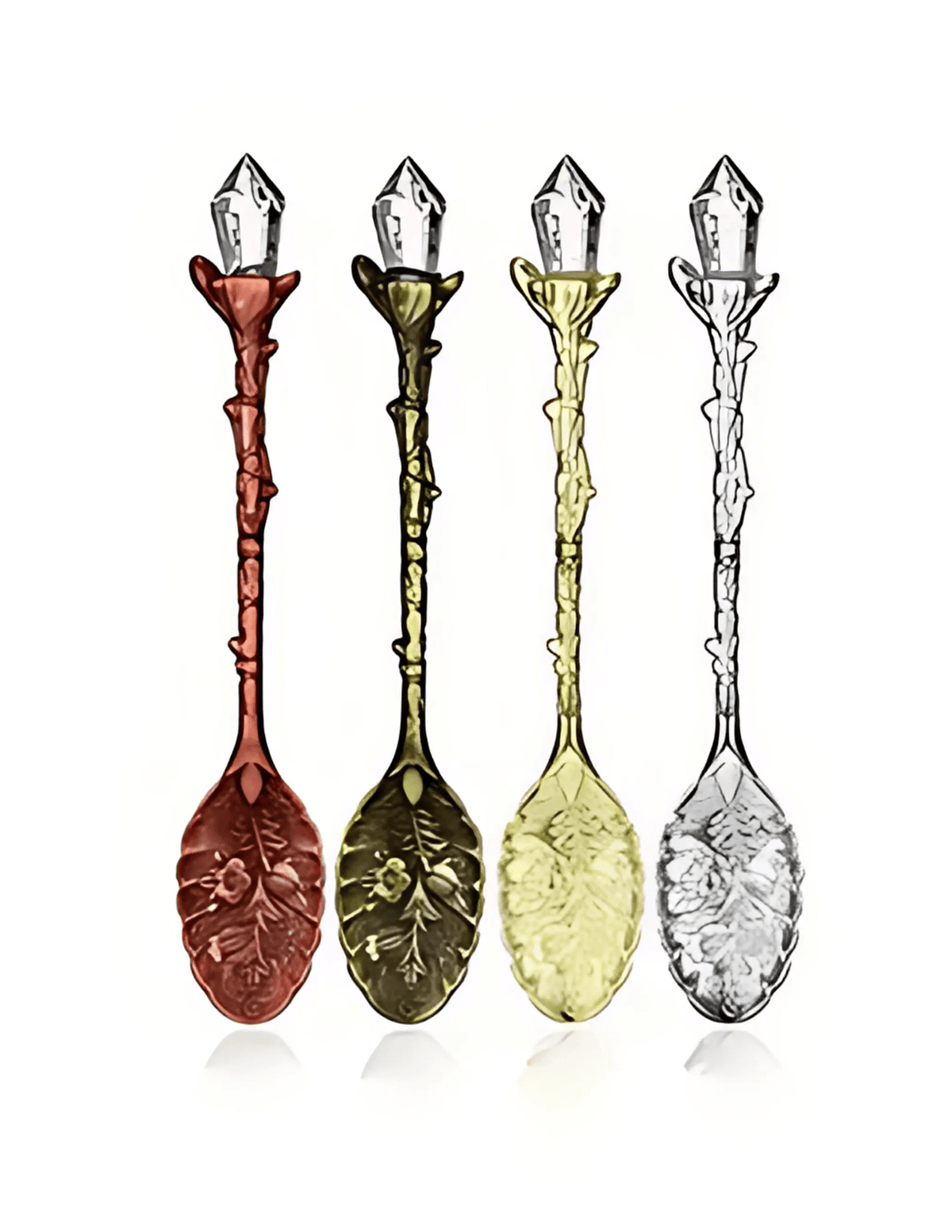 Vintage style Crystal Witch Tea Spoon Witch Supplies - Gothic & Alternative Gift - Haunted