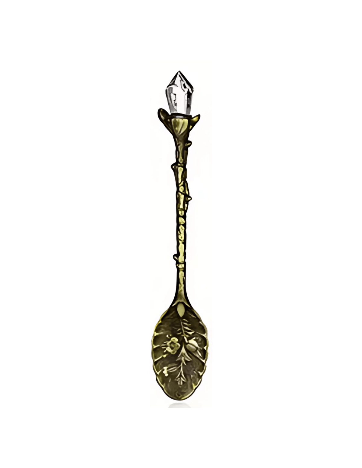 Vintage style Crystal Witch Tea Spoon Witch Supplies - Gothic & Alternative Gift - Haunted