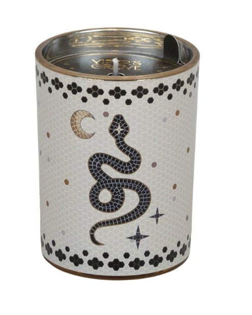 Viper's Grove Mosaic Snake Candle Candles - Gothic & Alternative Gift - Haunted