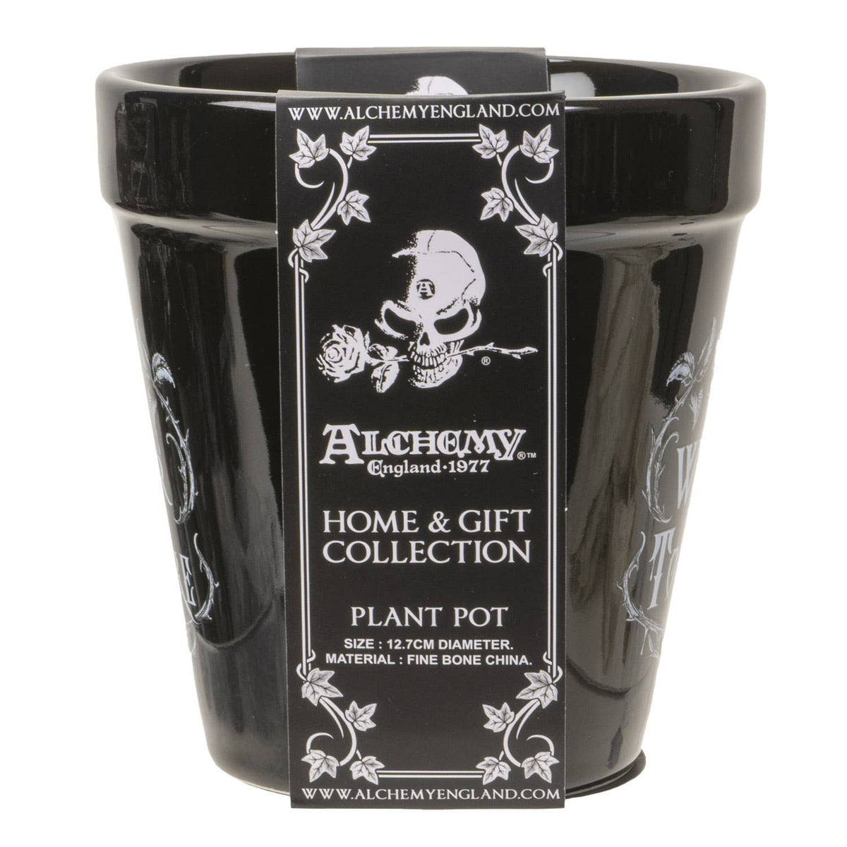Water Don't Torture Garden Plant Pot Garden Decor - Gothic & Alternative Gift - Haunted