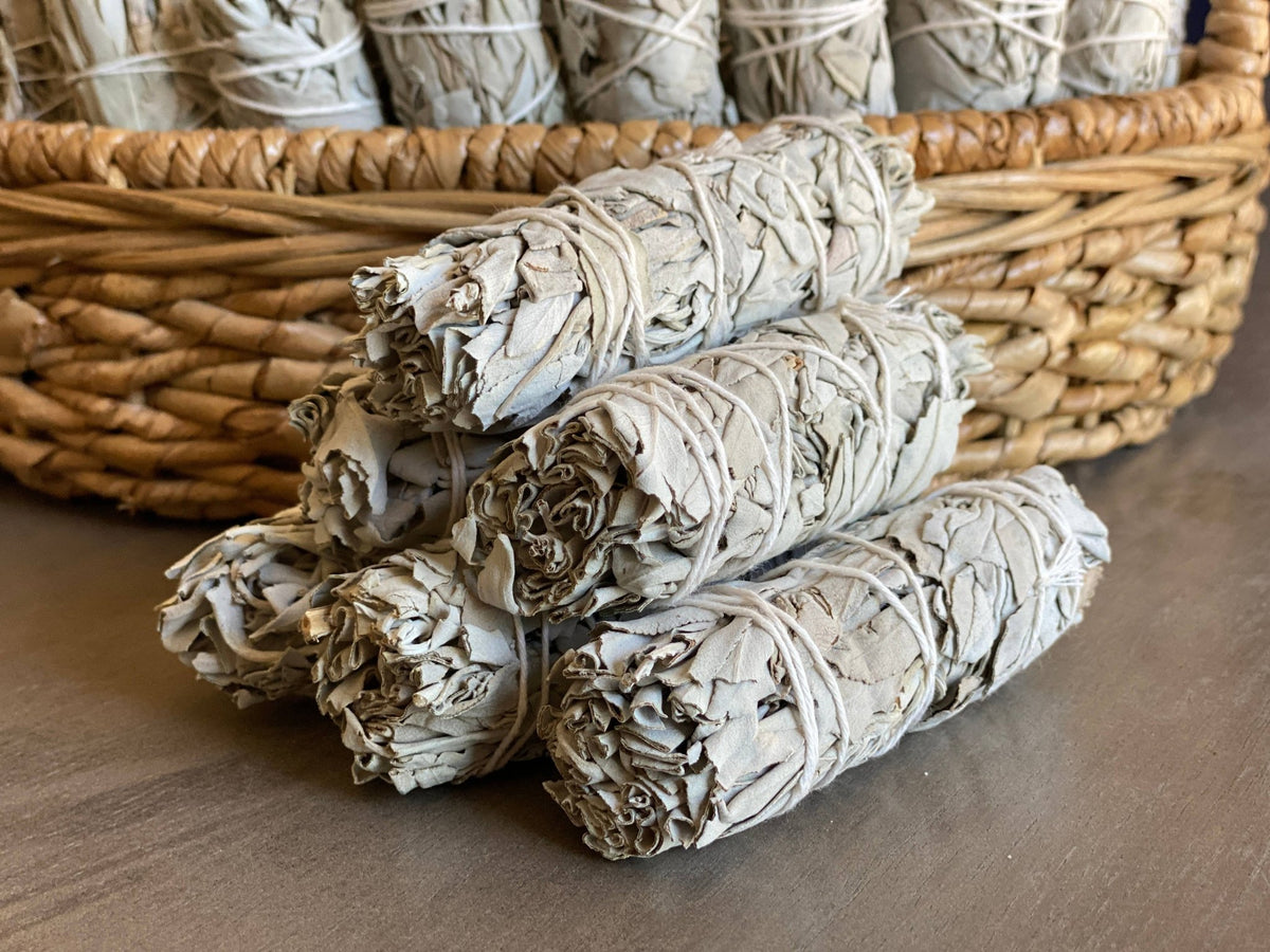 White Sage Smudge Sticks Witch Supplies - Gothic & Alternative Gift - Haunted