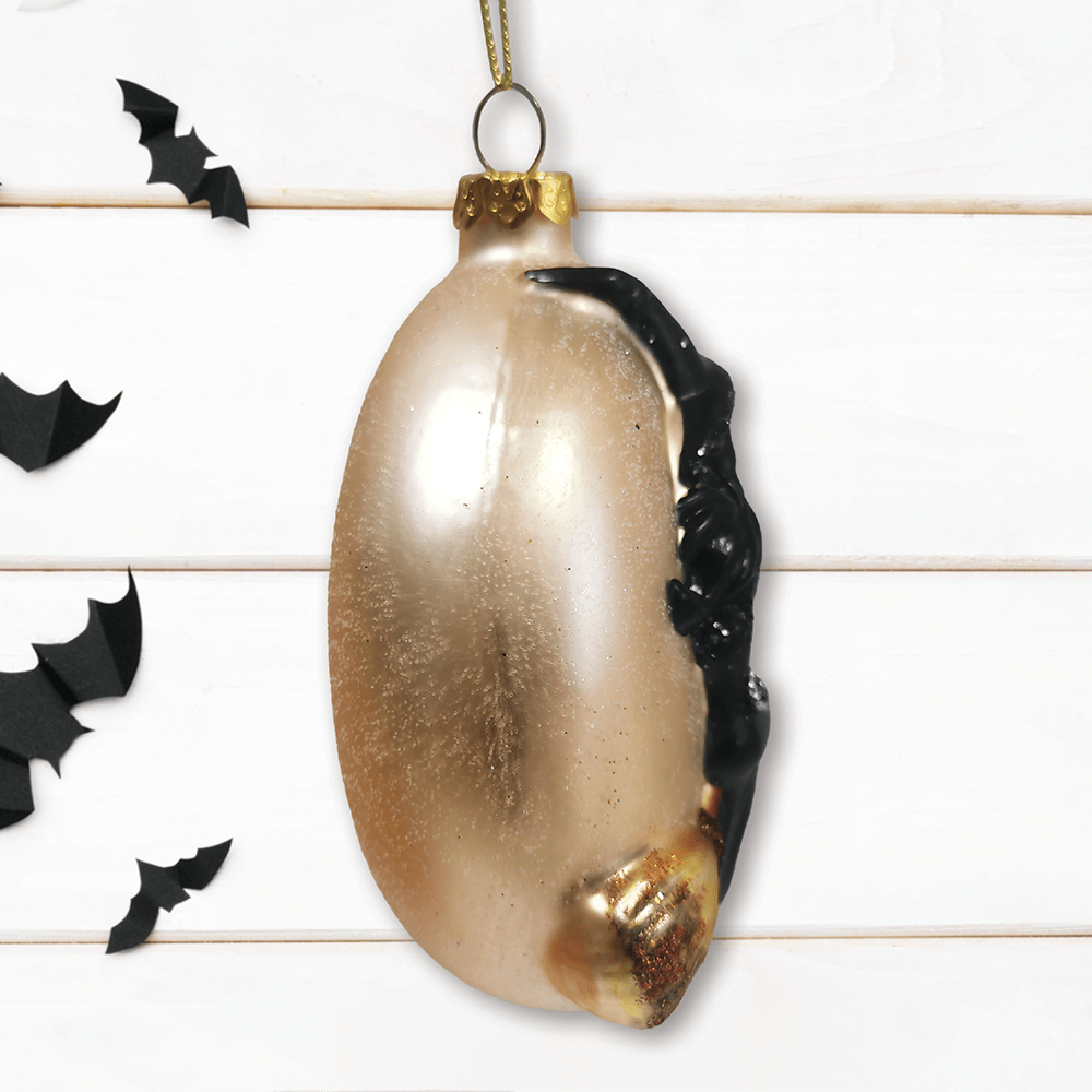 Wicked Witch Glass ornament Gothmas, Christmas, Creepmas, Holiday Ornaments - Gothic & Alternative Gift - Haunted