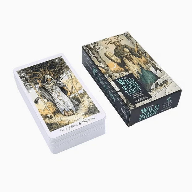 Wild Wood Tarot Card Deck Witch Supplies - Gothic & Alternative Gift - Haunted