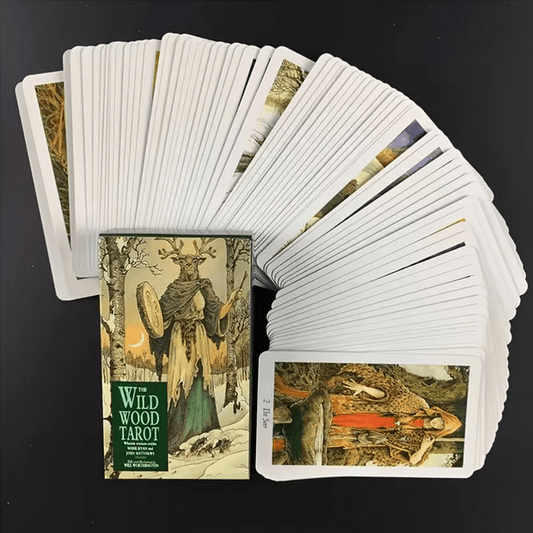 Wild Wood Tarot Card Deck Witch Supplies - Gothic & Alternative Gift - Haunted