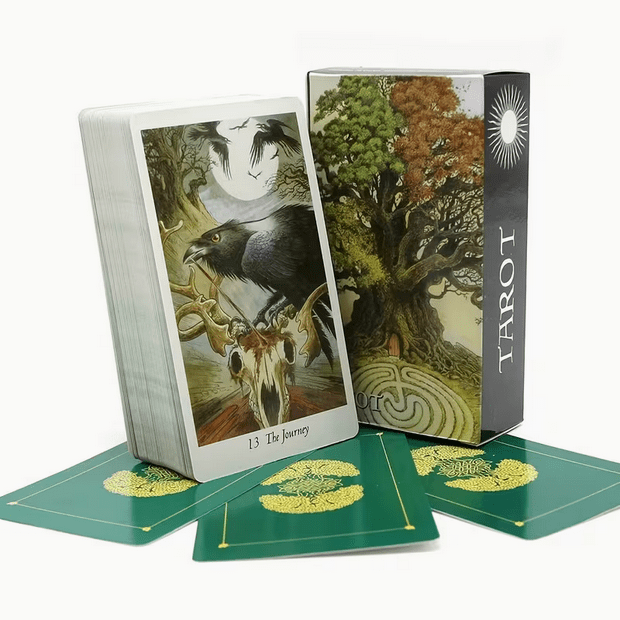 Wild Wood Tarot Card Deck Witch Supplies - Gothic & Alternative Gift - Haunted