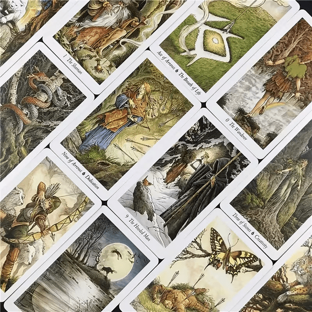 Wild Wood Tarot Card Deck Witch Supplies - Gothic & Alternative Gift - Haunted