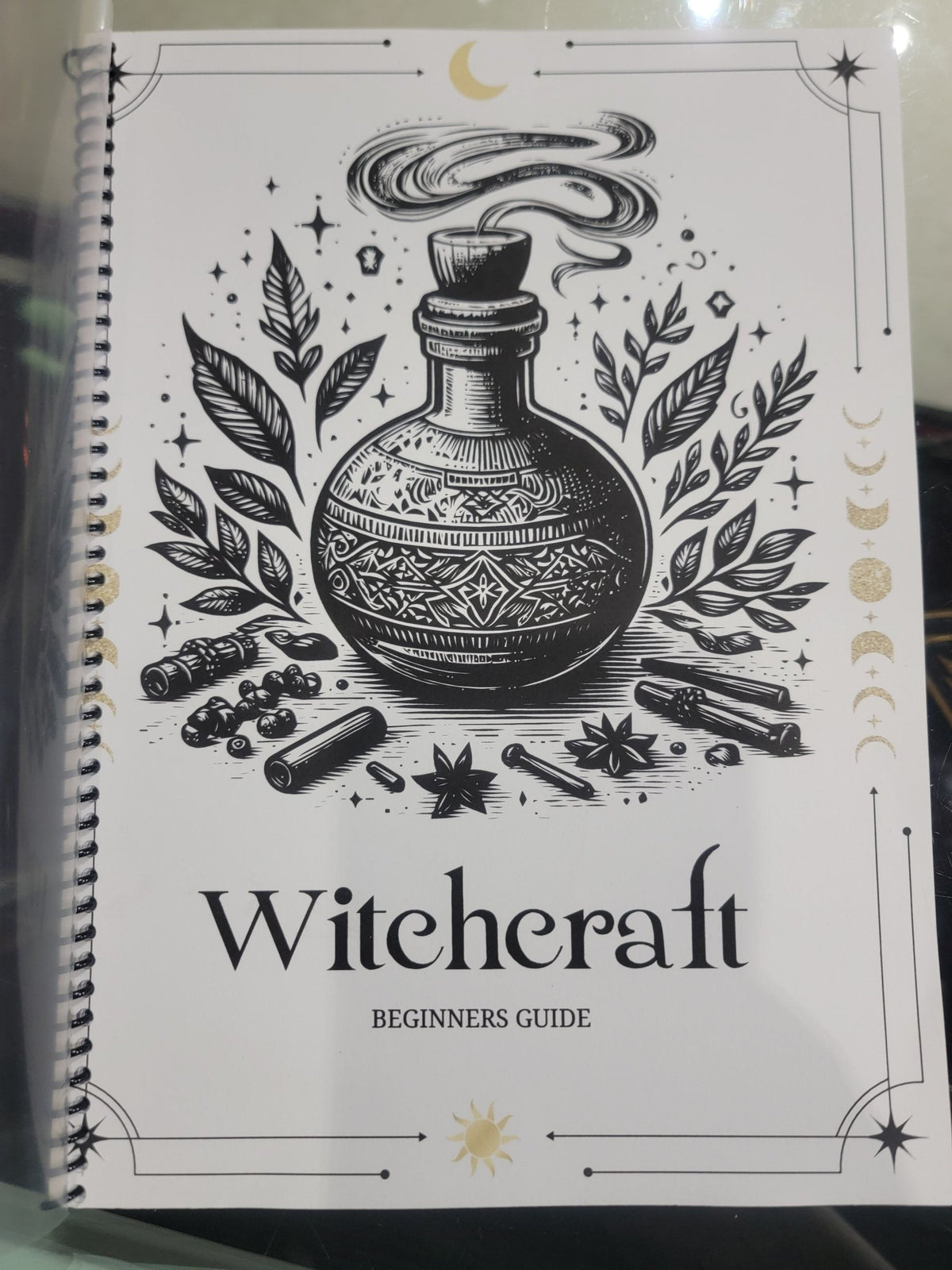 Witchcraft Basics-A Beginners Guide to Witchcraft Witch Supplies - Gothic & Alternative Gift - Haunted