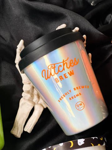 Witches Brew Coffee Mug Candle Candles - Gothic & Alternative Gift - Haunted