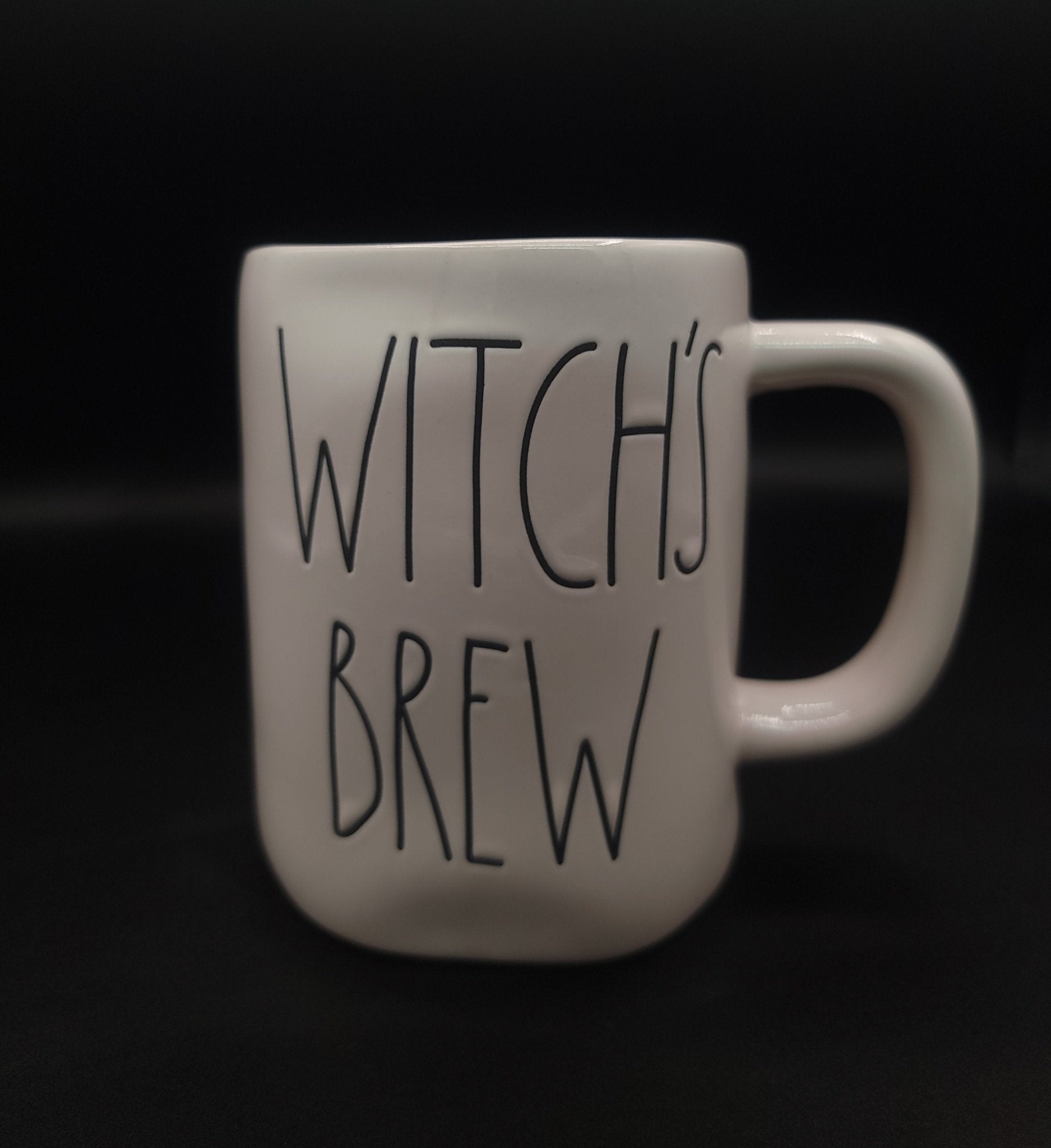 WITCH'S BREW Coffee Mug Large RAE DUNN Drinkware - Gothic & Alternative Gift - Haunted