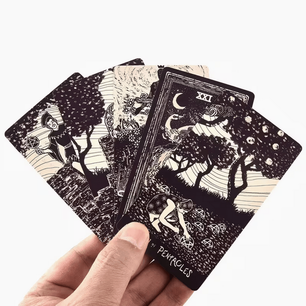 Wonderful Eyes Mystery Tarot Card Deck Witch Supplies - Gothic & Alternative Gift - Haunted