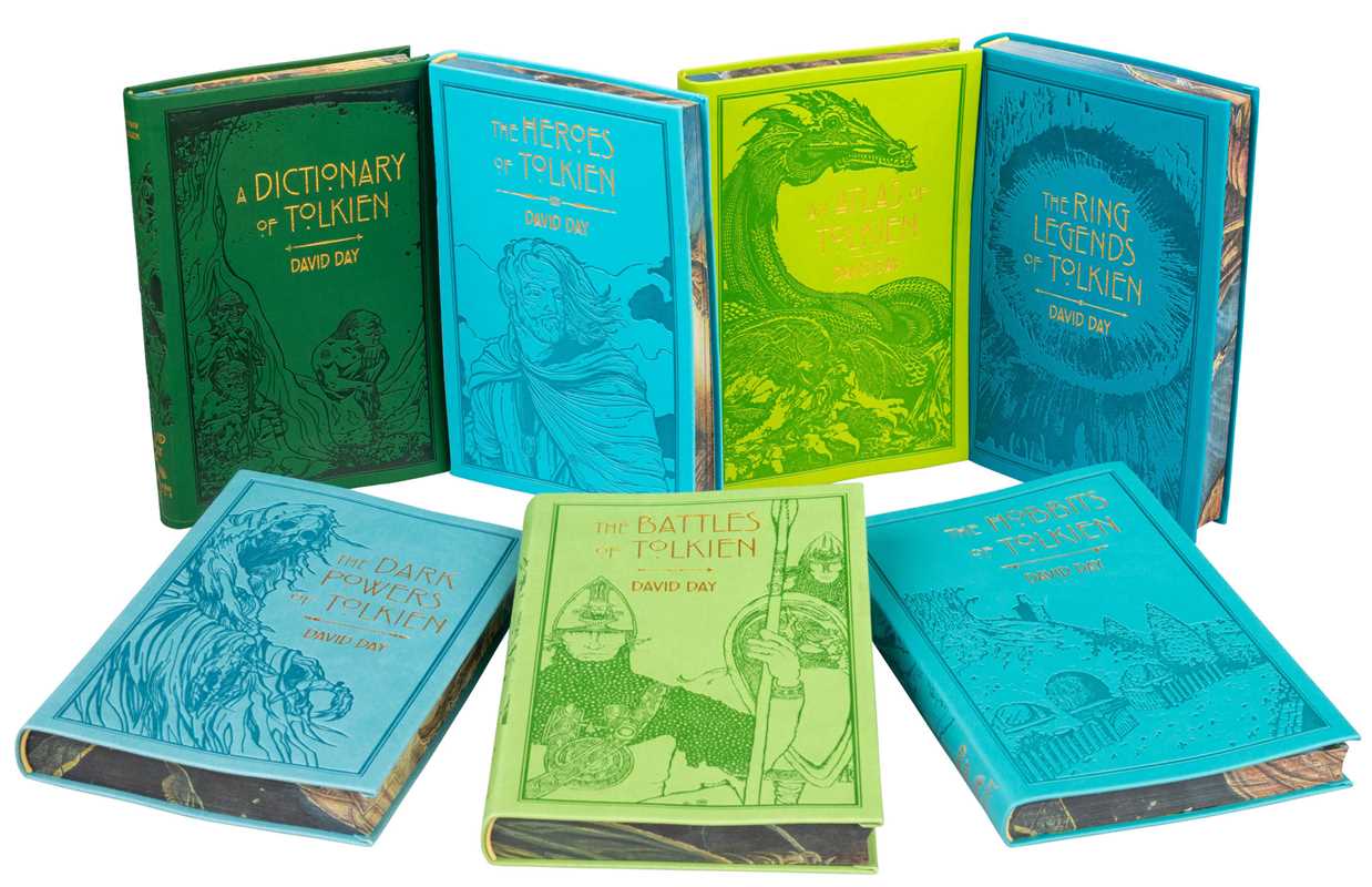 World of Tolkien Seven-Book Boxed Set by David Day: Flexibound; 1792 pages / English - Gothic & Alternative Gift - Haunted