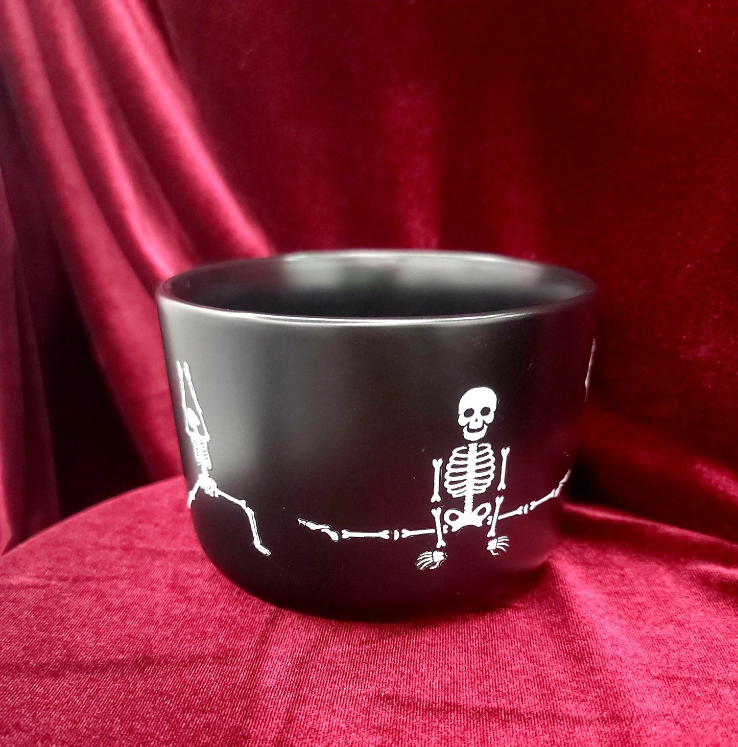 Yoga Skeletons Coffee Mug Drinkware - Gothic & Alternative Gift - Haunted