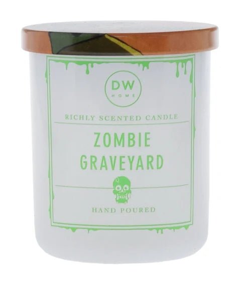 Zombie Graveyard - Mini Glass Candle Candles - Gothic & Alternative Gift - Haunted